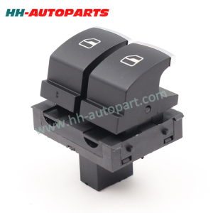 hh-autoparts-5k3959857-chrome-drivers-side-window-switch-for-vw-golf-jetta-mk5-mk6-eos-scirocco-tiguan-touran-caddy-passat-cc-b6