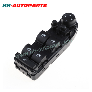 HH-AutoParts 6131-9122-111 Master Lifter Button Autofold Mirror Window Switch 4pins For BMW E60 E61 528i 535 61319122111