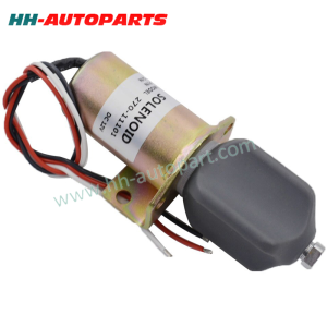 HH-AutoParts 12V 270-11101 3 Wires Electric Stop Solenoid Valve Suitable for Corsa Marine HH327-12V