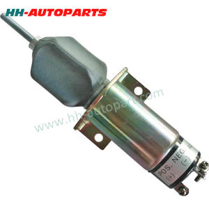 1502-12C3U1B1S1A SA-5171-12 HH292-12V for 3 Terminals Fuel Shut Off Solenoid 12V Yanmar Kubota Bobcat JLG Lift