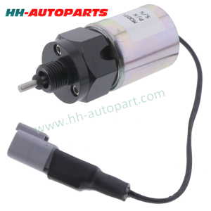 Throttle Solenoid U85206500 185206530 12V Compatible with Perkins 400 Series 403D-15 404D-22 404D-22T 404D-22TA