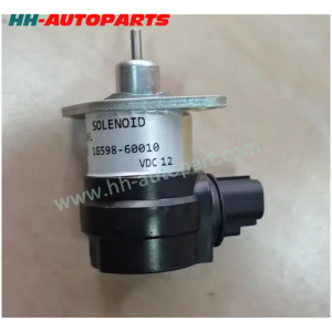 1G598-60010 Kubota Tractor High Quality Stop Solenoid Valve 12V HH364-12V HH-AutoParts
