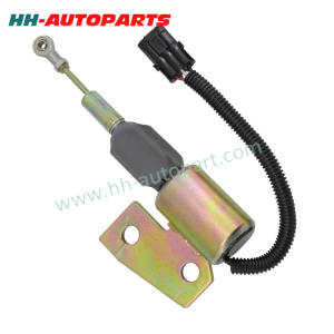 HH-AutoParts Aftermarket Shutoff Solenoid Valve 12V HH012B-12V Left Mounted 3991167 for Cummins 4BT Construction Machinery