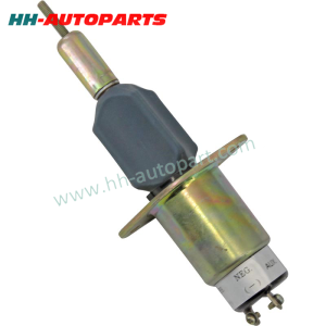 HH-AutoParts Good Quality 24V Cummins Fuel Shutdown Solenoid Valve HH191-24V 2 Terminals