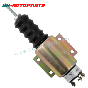 HH-AutoParts Good Quality Cummins Diesel Engine Stop Solenoid 12V 2001-12E3U1B2S1A 2000-4516 HH025D-12V 3 Terminals
