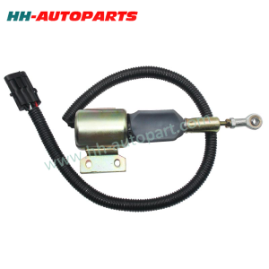 HH-AutoParts HH014B-12V 3935429 3935431 3939702 SA-4755-12 SA-4892-12 for Cummins 6BT 5.9L Fuel Shut Off Solenoid Valve 12V Good Quality