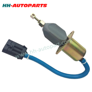 HH-AutoParts New Brand 3800723 3931570 SA-4981-12 12V Cut Off Solenoid HH199-12V with Mounting Kits for Dodge Cummins