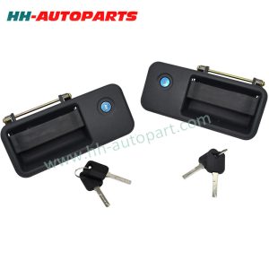 RH 20398467 LH 20398466 w/ 2 Keys Front Exterior Door Handle Set Left & Right Side Fits Volvo VNL Truck FH12 FH16 FM10