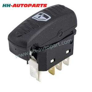 1413146 1368831 6 Pins Black Electric Power Window Switch Control For Scania 4 Series Truck