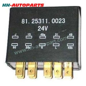 81253110023 Flasher Relay for MAN M 2000L 1995 2007 European Truck Spare Parts HH-AutoParts MAN TRUCK EU 1970 - 2018 MAN BUS EU 1970 - 2018 MAN Other Truck Series TRUCK EU 1970 - 2021 MAN Other Bus Series BUS EU 1970 - 2021 MAN M 2000 L TRUCK EU 1995 - 2007