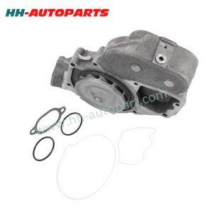 Mercedes Water Pump 4572000801 4572001601 European Heavy Duty Truck Parts HH-AutoParts Mercedes-Benz Actros/Antos/Arocs/Axor OM 457 LA Mercedes-Benz O 300-/O 400-Series / Setra S 200-/S 300-Series OM 442 LA, OM 447 LA OM 449 LA, M 447 HG Mercedes-Benz O 500-Series / Setra S 400-/S 500-Series OM 457 LA, M 447 HLAG