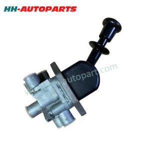 Knorr Hand Brake Valve DPM21A for Mercedes Benz 0034306881 European Heavy Duty Truck Parts HH-AutoParts Mercedes-Benz Actros/Antos/Arocs/Axor Actros 1 950/952/953/954; Axor 375/944/950/952, 953/954 Mercedes-Benz Atego/Econic Atego 1/2 950/952/953/954, 970/972/974/975, 976 Econic 1 957