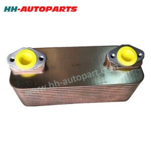 Mercedes Oil Cooler 5411880201 5411880401 A5411880401 European Heavy Duty Truck Parts HH-AutoParts Car Parts Mercedes Mercedes-Benz Actros/Antos/Arocs/Axor OM 501 LA, OM 502 LA – Motor 514993 Mercedes-Benz O 500-Series / Setra S 400-/S 500-Series OM 501 LA, OM 502 LA – Motor 514993
