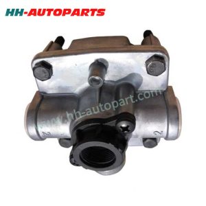 Wabco Relay Valve 9730110027 for Scania 1313871 European Heavy Duty Truck Parts HH-AutoParts Mercedes-Benz L-Series BM 615 Mercedes-Benz O 300-/O 400-Series / Setra S 200-/S 300-Series Setra Scania 2-/3-Series 82, 92, 112, 142 93, 113, 143 Scania 4-Series 94, 114, 124, 144, 164 Scania Bus 3-Series F/K 93, F/K/L/N 113 Scania Bus 4-/F-/K-/N-Series 4-Series AMI 700, AD 1300/1350, ADA 1300/1350, ASA 1150/1300 F-/K-/N-Series AMA 860, ADA 1150, ASA 1150 Scania P-/G-/R-/T-Series AM 6×4, 8×2, 8×4, 8×8; AD 4×2, 6×2, 6×4, 8×4, 10×4*6; AS 6×2, 8×2, 10×4*6