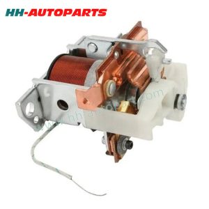 Solenoid Switch for Renault 5000571447 BOSCH 1339994709 DAF 0252120 Euro Truck Spare Parts HH-AutoParts Ref No. DAF 0252120, 0607080, 252120, 607080 Iveco 08122159, 09920699, 5000587447, 79052269, 8122159, 9920699 MAN 81.26212.0011, 81.26212.0014, 81.26212.0020, 90.81616.0363 Mercedes-Benz 0001524010, 0001525010, 0011529010, A0001524010, A0001525010, A0011529010 Renault 5000571447, 5000587447, 5100140324, 7701004960 Scania 193511, 238805, 238924, 533344 Volvo 240488, 241897, 7240488 BOSCH 1339994709, 0331101008, 0331101006, 0331101005, 0331101009 Description Solenoid Switch Application DAF F 75/85/95, 95 XF, XF 95 Further Trucks Saviem, Snvi, Unic-Simca Industrial Parts Deutz, KHD, MWM Iveco PA, M, TurboTech, TurboStar, EuroTech, EuroStar, P, EuroTrakker Iveco Bus Domino MAN Bus / Neoplan D 0826/0836, D 2566/2865, D 2866, E/G 2866, E 2876 MAN F/M/L 2000, F/M/G 90, F 7/8/9 D 0826/2566, D 2840/2842, D 2865/2866, D 2876, E 2866 MAN TGA/TGL/TGM/TGS/TGX D 2840, D 2866, D 2876 Mercedes-Benz L-Series OM 352 + A, OM 355 + A Mercedes-Benz O 300-/O 400-Series / Setra S 200-/S 300-Series OM 421/441 + A, OM 422/441 + A, OM 427, OM 447 + A/HA/HLA Mercedes-Benz SK/MK/NG-Series OM 401/421/441 + A/LA, OM 402/422/442 + A/LA, OM 403/423/443 + A/LA Scania 2-/3-Series 112, 142 113, 143 Scania Bus 3-Series F/K 93, F/K/L/N 113 Scania Bus 4-/F-/K-/N-Series 4-Series Volvo Bus B 10/12 (TD/THD engine) B 10 B /BLE, B 10 L /M, B 12, Olympian, Super Olympian Volvo Bus B 5/6/7/8 B 7 /F /R, B 7 L Volvo FH/FM/FMX/NH 9/10/11/12/13/16 FM 12 1998-2001