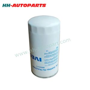 Oil Filter for Renault 5001858099 5001863139 5021188548 Euro Truck Spare Parts HH-AutoParts Ref No. Iveco 02992544, 02997141, 2992544, 2997141, 504026056, 504082382, 5802037413, 99445200 Renault 5001858099, 5001863139, 5021188548 Description Oil Filter Application Renault Truck Iveco PowerStar, EuroTech, EuroStar, Stralis, AD/AT/AS Stralis, EuroTrakker, AD/AT Trakker