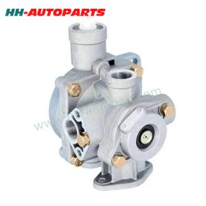 Relay Emergency Valve SEB00407 For DAF 0830550 Euro Truck Spare Parts HH-AutoParts Ref No. DAF 830550R, 830550, 0830550, 815807, 0815807, 830550A MAN 82580000060, 81.52301.6148, 81523016148, 81.52301.9148, 81523019148, 82.58000.0060 RENAULT TRUCKS AG46729002 SCANIA 1738443 KNORR-BREMSE SEB00407 Description Relay Emergency Valve Application DAF MAN RENAULT SCANIA