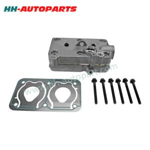 Compressor Cylinder Head for Renault 7420701803 Volvo 20569226 20701803 Euro Truck Aftermarket Parts HH-AutoParts Ref No. Renault 7420701803 Volvo 20569226, 20701803, 24425003, 85104247 WABCO 4127049322 Description Compressor Cylinder Head Application Renault Trucks Magnum DXi 12 Volvo FH/FM/FMX/NH 9/10/11/12/13/16 FH 12 1998-2005, FM 12 1998-2005, NH 12