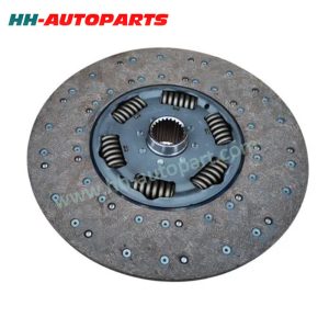 Clutch Disc for Renault 7420725524 1878003867 20484467 Euro Truck Aftermarket Parts HH-AutoParts Ref No. Renault 7420725524 Volvo 20484467, 20566388, 85003118, 85009118 SACHS 1878003867 Description Clutch Disc Application Renault Trucks Premium II TR/PR, Kerax DXi 11 Volvo Bus 9/11/12/13 (D/DH engine) B 9 R, B 11 R, B 12 B /M /R, B 13 R AT 2412C/D, AT 2612D Volvo FH/FM/FMX/NH 9/10/11/12/13/16 FM 9 2005-2009, FM 11 2009-2012, FMX AT 2412C/D, AT 2512C, AT 2612D, ETOR 1630/1780, ETOR 1980/2040