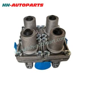 Circuit Protection Valve for Renault 5021170357 9347022500 0014318906 Euro Truck Aftermarket Parts HH-AutoParts Ref No. DAF 0670766, 0670766A, 0670766R, 1506418, 670766, 670766A, 670766R Iveco 42078368, 42079915, 42085657, 42085658 Mercedes-Benz 0014318706, 0014318906, 0014319306, 0024310106, 0024310206, 0024312706, 0024314006, 0024319106, 0034315006 Renault 0001142531, 5021170357 Scania 1935499 WABCO 9347022500 Description Circuit Protection Valve Application Renault DAF F 800/1000/1100, F 1300/1600/1700, F 1800/1900/2100, F 2300/2500/2700, F 65/75, 65/75 CF Iveco MK Mercedes-Benz O 300-/O 400-Series / Setra S 200-/S 300-Series BM 300/345/357/364, 397/684 Mercedes-Benz SK/MK/NG-Series BM 615/616/617/618, 619, 620/621/622/623, 624/625, 645/646/647/648, 649