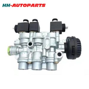 ECAS Solenoid Valve for Renault 5021170199 4729000010 0003276225 Euro Truck Aftermarket Parts HH-AutoParts Ref No. DAF 0527488, 1506152, 1506179, 527488 Iveco 97106463 MAN 81.25902.6154, 81.25902.9154 Mercedes-Benz 0003276225, A0003276225 Renault 5021170199 Scania 1934986 WABCO 4729000010 Description ECAS Solenoid Valve Application DAF F 2800/2900/3200, F 3300/3600, N 2800, F 95, Bus Iveco Bus CityClass MAN Bus / Neoplan Neoplan MAN F/M/L 2000, F/M/G 90, F 7/8/9 L 2000 Mercedes-Benz O 300-/O 400-Series / Setra S 200-/S 300-Series BM 357/612 Setra Mercedes-Benz O 500-Series / Setra S 400-/S 500-Series BM 390 Mercedes-Benz SK/MK/NG-Series BM 651/652/655/656