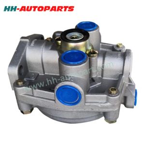Relay Valve for Renault 26907700 280375 DAF 521837 1504945 Euro Truck Aftermarket Parts HH-AutoParts Ref No. DAF 521837, 1504945 IVECO 42187S91 MAN ZG045920002, 8853191 RENAULT 26907700, 37235600, 26907700 VOLVO 354451, CAL0992 WABCO 280375 Description Relay Valve Application Renault Trucks