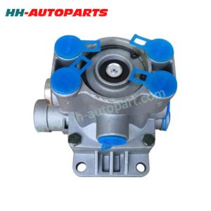 Relay Valve for Renault 5021170442 9710021510 DAF 1519296 Euro Truck Aftermarket Parts HH-AutoParts Ref No. DAF 1519296 Scania 2090065 Renault 5021170442 WABCO 9710021510 Description Relay Valve Application Renault Trucks