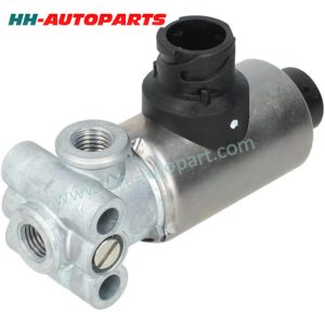 Solenoid Valve for Renault 5010347978 4721726260 DAF 1330025 Euro Truck Aftermarket Parts HH-AutoParts Ref No. DAF 1330025 Iveco 4102 6587 Renault 5010347978 Scania 1738496 WABCO 4721726260 Description Solenoid Valve Application DAF 65/75/85 CF, 95 XF, CF 65, CF 75 /IV, CF 85 /IV, XF 95/105 Iveco PowerStar, EuroTech, EuroStar, EuroTrakker, AD/AT Trakker, Stralis, AD/AT/AS Stralis Renault Trucks Renault Trucks