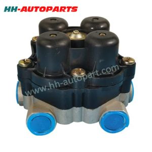 AE4613 1519373 97166254 Knorr 4 Circuit Protection Valve for DAF European Truck Parts HH-AutoParts Ref No. DAF 1519373 Iveco 97166254 MAN 81.52151.6093, 81.52151.6096, 81.52151.6097, 81.52151.9093, 81.52151.9096 Scania 1935512 Knorr AE4613 Description Knorr 4 Circuit Protection Valve Application DAF Iveco Bus Iveco Bus MAN Bus / Neoplan SG, NL, Lion’s Classic MAN F/M/L 2000, F/M/G 90, F 7/8/9 M/F 2000 MAN TGA/TGL/TGM/TGS/TGX TGA
