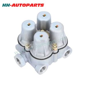 AE4179 1238512 0384037 Knorr 4 circuit protection Valve for DAF European Truck Parts HH-AutoParts Ref No. DAF 0384037, 0384037A, 0384037R, 1238512, 1238512A, 1238512R, 384037, 384037A, 384037R KNORR-BREMSE AE4179 Description Knorr 4 Circuit Protection Valve Application DAF F 95, Bus