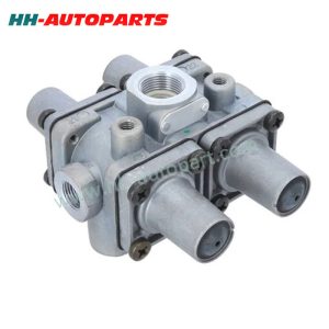 AE4190 0644243A 661690R Knorr 4 circuit protection Valve for DAF European Truck Parts HH-AutoParts Ref No. DAF 0644243, 0644243A, 0644243R, 0661690, 0661690A, 0661690R, 644243, 644243A, 644243R, 661690, 661690A, 661690R Iveco 04771458, 42008282, 4771458, 500005444, 61599534 KNORR-BREMSE AE4190, II33856 Description Knorr 4 Circuit Protection Valve Application DAF F 800/1000/1100, F 1300/1600/1700, F 1800/1900/2100, F 2300/2500/2700, F 2800/2900/3200, F 3300/3600, N 2800, Bus