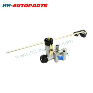4640060020 1325337 2121655 Wabco Levelling Valve for DAF European Truck Parts HH-AutoParts Ref No. DAF 1325337, 1325337A, 1325337R Iveco 04853325, 4853325 MAN 81436106116, 81436106117, 81436106135 Renault 5010260213 Scania 2121655, 339792 Wabco 4640060020 Description Wabco Levelling Valve Application DAF Iveco Pegaso Iveco Bus Pegaso MAN Bus / Neoplan NL/NG Trailer Universal VW Car Volkswagen