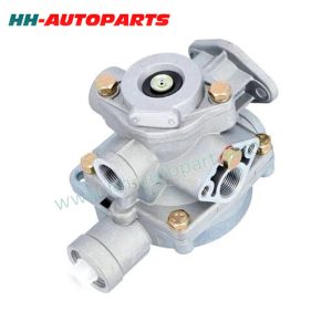 SEB00407 0830550 1738443 Knorr Relay Emergency Valve for DAF European Truck Parts HH-AutoParts Ref No. DAF 830550R, 830550, 0830550, 815807, 0815807, 830550A MAN 82580000060, 81.52301.6148, 81523016148, 81.52301.9148, 81523019148, 82.58000.0060 RENAULT TRUCKS AG46729002 SCANIA 1738443 KNORR-BREMSE SEB00407 Description Knorr Quick Release Valve Application DAF MAN RENAULT SCANIA