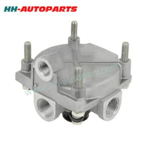 1504945 280375DK 9738900080 Knorr Relay Valve for DAF European Truck Parts HH-AutoParts Ref No. DAF 1504945 KNORR-BREMSE 280375DK WABCO 9738900080 Description Knorr Relay Valve Application DAF