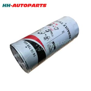 1500909 1533831 7420709459 Long Life Oil Filter for DAF European Truck Parts HH-AutoParts Ref No. DAF 1500909, 1533831, 1534373, 1536454 Mack 2191P551807, 21939298, 485GB3236 Renault 7420709459, 7421561278, 7423114226 Volvo 21170569, 21707133, 23658092, 478736, 85114049 Description Long Life Oil Filter Application DAF Volvo Bus 9/11/12/13 (D/DH engine) D 9 A/B, D 11 A/K, D 12 A/B/C/D, DH 12 C/D, DH 12 E Gen. 6, D 13 C/F/H Volvo Bus B 5/6/7/8 D 7 A/B/C Volvo Construction/Penta TD 33/63, D 12 Volvo F/FL 6 (-2000), F/FL/FM 7, FLC TD 61/63, D 6 A, TD 71/73, D 7 A/B/C Volvo F/FL/N/NL 10/12/16 TD 101, TD 102, TD 103, D 10 A, D 12 A Volvo FH/FM/FMX/NH 9/10/11/12/13/16 D 9 A/B, D 10 B, D 11 A/B/C, D 12 A/C/D/F, D 12 D Gen. 6, D 13 A/B/C, D 16 A/B/C/E/G Volvo FL 6 (2000-), FL, FE D 6 B Volvo VM Volvo VM MWM 7 B