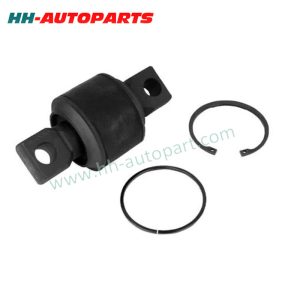 0696321 6889513 2740561 Reaction Rod Repair Kit for DAF European Truck Parts HH-AutoParts Ref No. DAF 0696321, 696321 Scania 1104336 Volvo 274056, 2740561, 2761922, 6889513 Description Reaction Rod Repair Kit Application DAF F800/1000/1100, F1300/1600/1700, F1800/1900/2100, F2300/2500/2700, F 2800/2900/3200, F 3300/3600, N 2800, F 75/85/95, 75/85 CF, 95 XF, CF 75 /IV, CF 85 /IV, XF 95/105, Bus Volvo F/FL/N/NL 10/12/16 F 10/12/16, FL 10/12, N 10/12