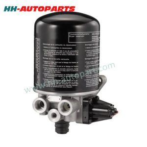 1505967 1505035R 4324100410 Air Dryer for DAF European Truck Parts HH-AutoParts Ref No. DAF 1505967, 1505035R IVECO 7000343220, 795970, 500004419, 980829 MAN 81521026036, 81521026023, 88521026001, 910036047 WABCO 4324100410 Description Air Dryer Application DAF IVECO MAN