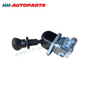 1336128 1389079 9617231300 Hand Brake Valve for DAF European Truck Parts HH-AutoParts Ref No. DAF 1336128, 1389079 Scania 1935573 KNORR-BREMSE DPM90DA, 65189047000 WABCO 9617231300 Description Hand Brake Valve Application DAF 95 XF, XF 95/105