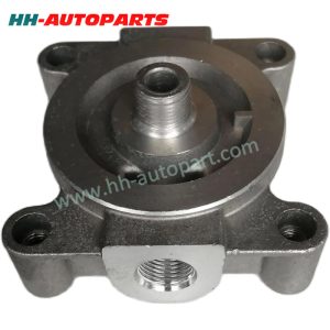 204163S 244164401 1296926 Remote Mount Coolant Filter Head for Cummins Engine L8.9 G8.3 ISC CM850 Cummins Parts HH-AutoParts 204163, 204163-S, 204163S, CU204163S, 2.4416.440.1, 244164401, 1296926, 243237, KF53, CFB-5000, CFB5000, K-251-C-368, K251C368, 15039010A, 1376725, SP243237, 1-1612, 11612, 3957721 Remote Mount Coolant Filter Head Cummins L8.9, G8.3, ISC, CM850