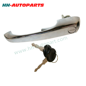 VW Type 2 1969-1979 Door Handle With 2 Keys 211 837 205N 98-8334-B HH-AutoParts Door Handle with 2 Keys, Left & Right, Single Side