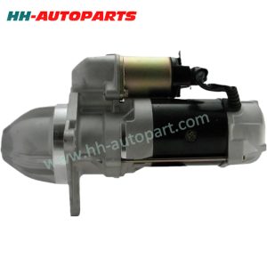 24V 11T 6.5KW Starter Motor for EK100 0350-702-0221 0350-702-0224 28100-1490 EK130 Parts HH-AutoParts 28100-1640 28100-1790 28100-2000 Starter Motor EK100 EK130 K13C 24 VOLT / 6.5KW / CW ROTATION DRIVE TEETH: 11T