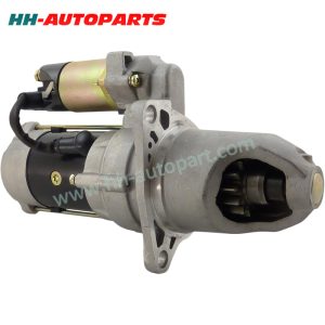 24V 13T 5.5KW Starter Motor for Mitsubishi M3T95081 M4T55076 Me057845 Mitsubishi Parts HH-AutoParts M4T55071 Starter Motor Mitsubishi Fuso 6D22 (15-20T) 24 VOLT / 5.5KW / CW ROTATION DRIVE TEETH: 13T