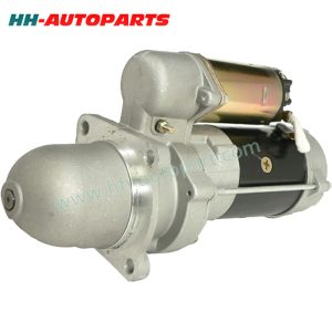 24V 10T 4.5KW Starter Motor for Cummins 5.9L 28MT 201-28208 10479616 Cummins Parts HH-AutoParts WAI:50-8434 LESTER:6592 Starter Motor Cummins 5.9L 28MT 24 VOLT / 4.5 KW / CW ROTATION DRIVE TEETH: 10T