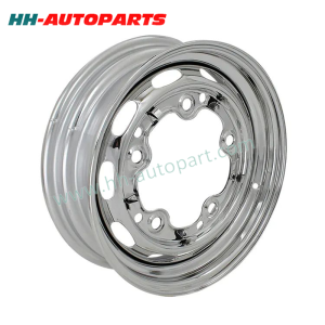 AC601142C 135 601 025E Wheel Chromed 5/205 PCD 5.5x15 inch ET25 offset for VW Air-Cooled Parts HH-AutoParts
