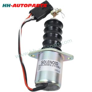 Yanmar 3TNE84 fuel shut off solenoid AM124383 HH-AutoParts